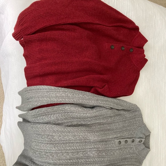 Various men’s size medium sweaters from Jos a Bank, J. crew and Banana Republic. - Picture 2 of 8